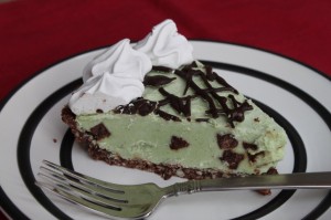 Dairy Free Grasshopper Pie