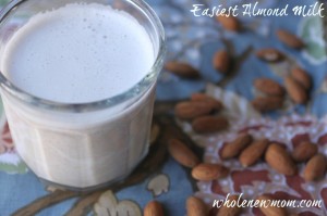 Almond Milk Almond Milk Recipe