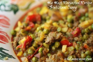 Pakistani Kima Wmark Beef Curry