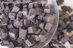 Homemade Chocolate Chips