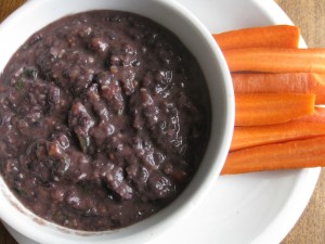 black bean dip