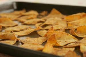 homemade tortilla chips