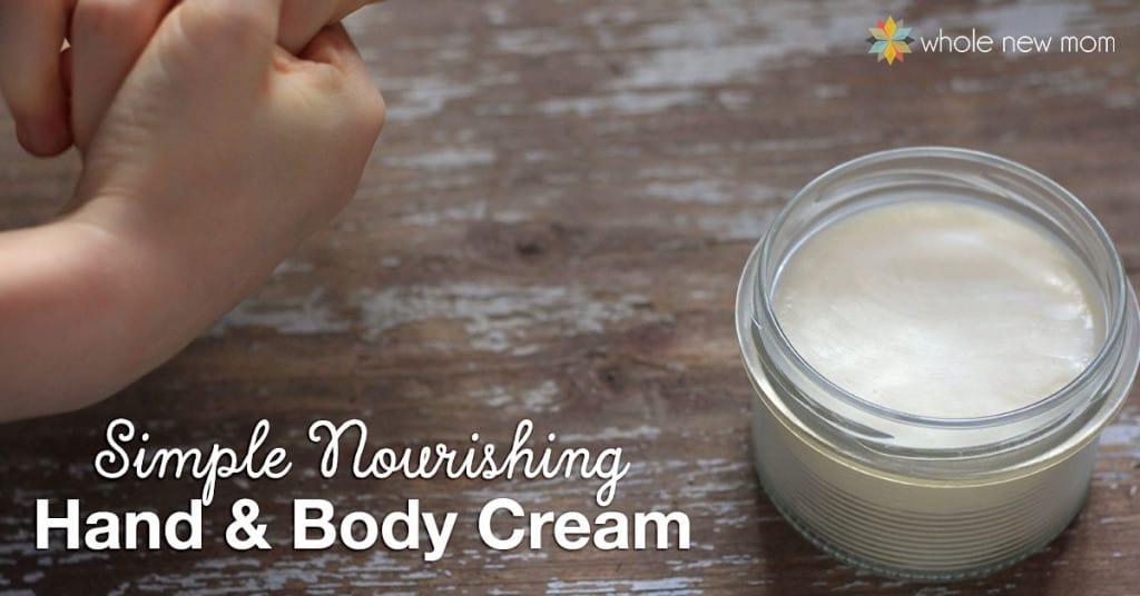 Easy Nourishing Homemade Lotion DIY Hand & Body Cream