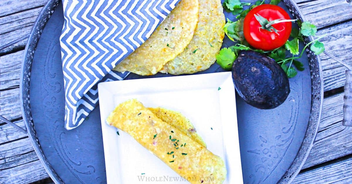 Paleo Tortilla Recipe--AIP, vegan, grain-free and gluten-free