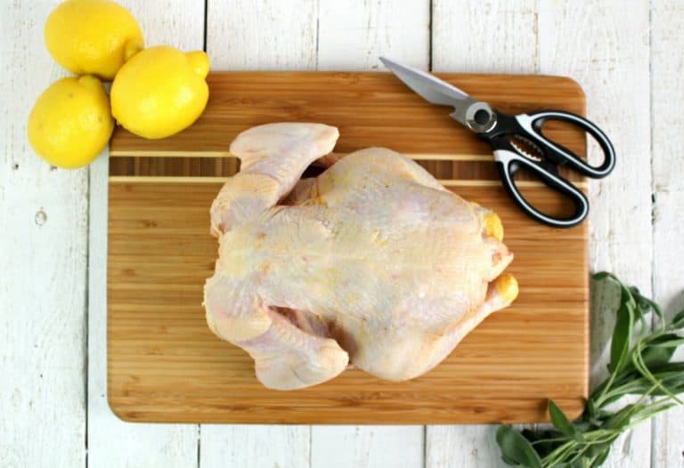 Spatching Roast Spatchcock Chicken Sheet Pan Recipe - step by step