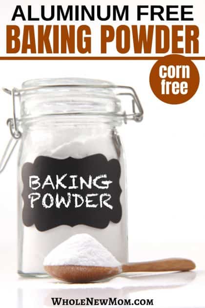 Aluminum Free Baking Powder - Grain-free, Corn-free, Paleo
