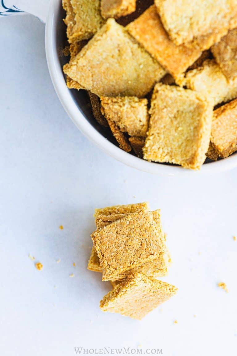 Healthy Glutenfree Cheez Its Crackers Keto & Vegan too!