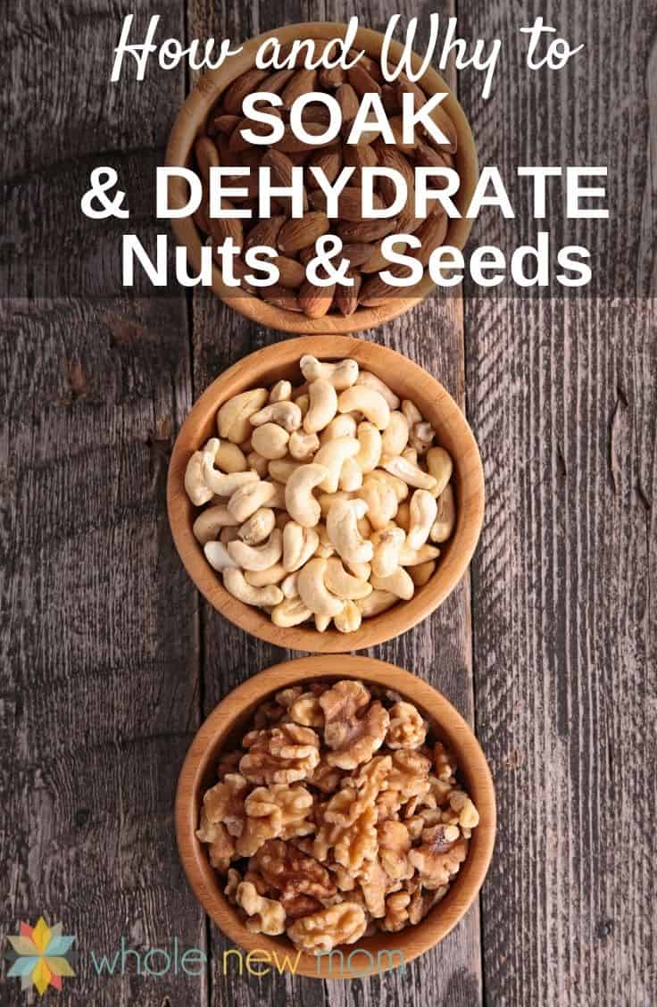 nuts and seeds with text overlay