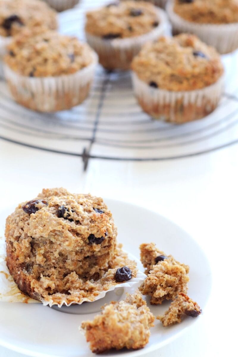 applesauce bran muffins.