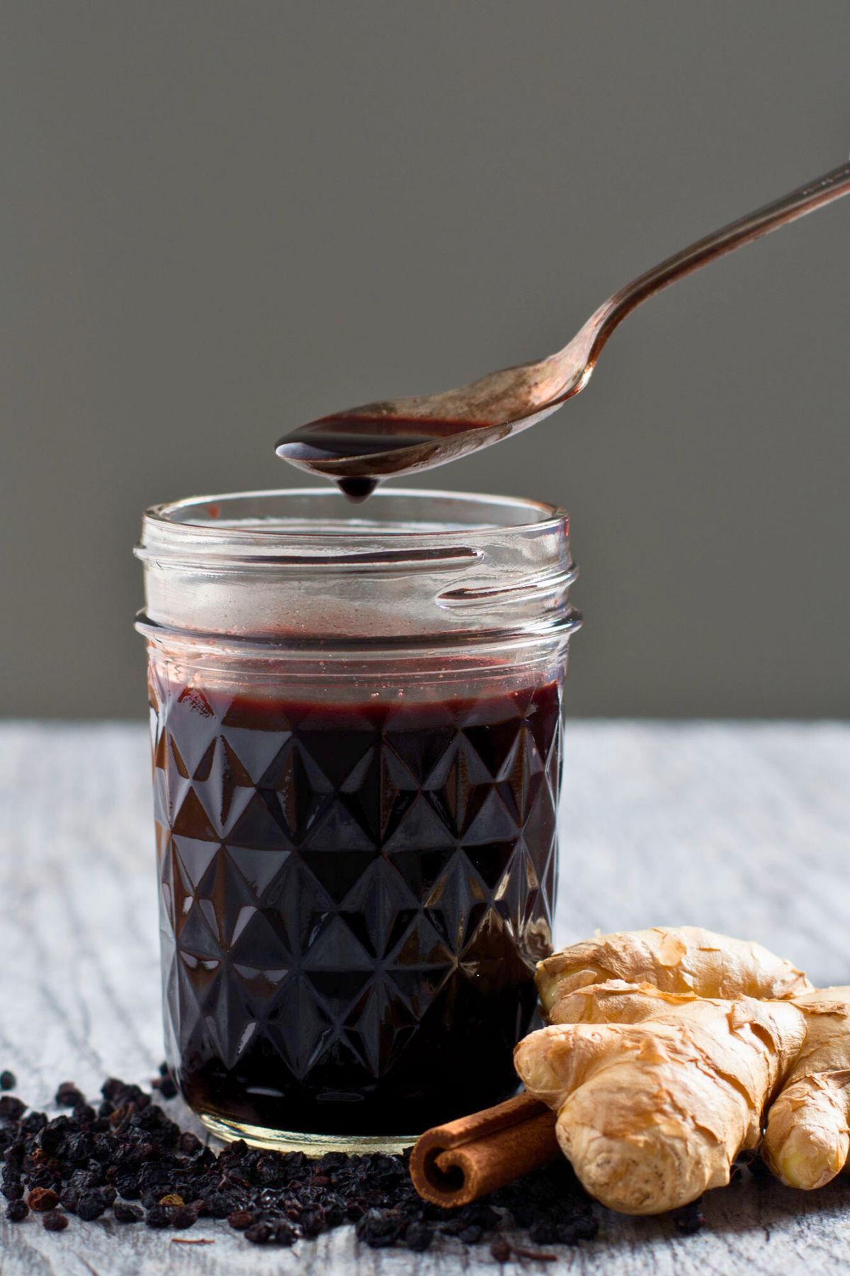 homemade elderberry syrup