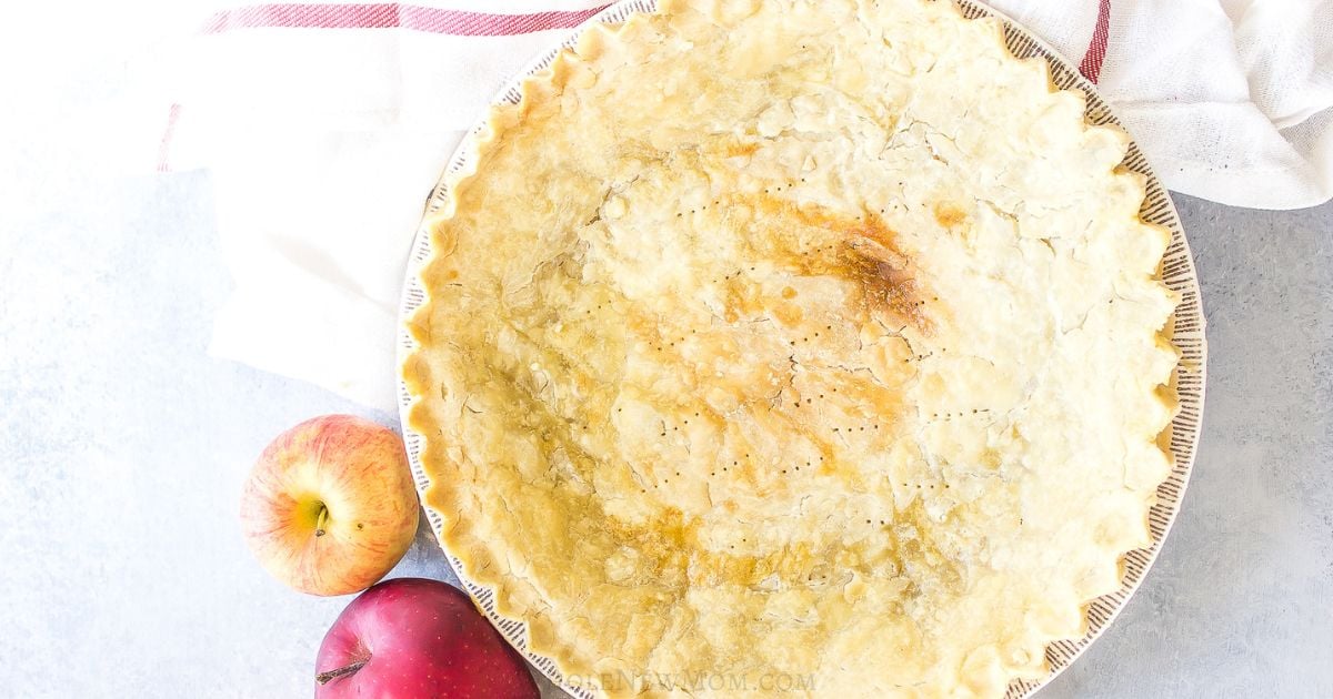 pat in the pan pie crust.