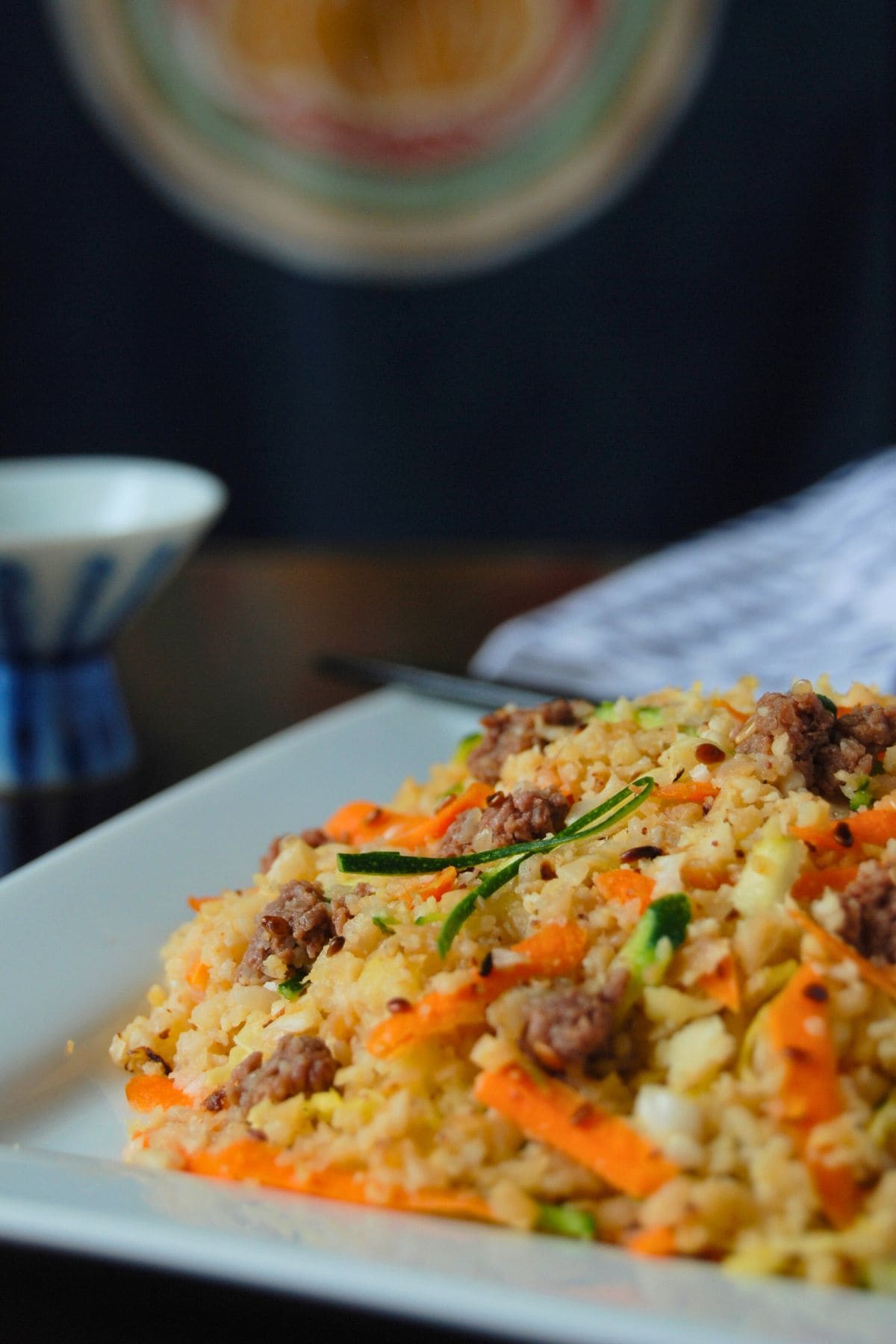 keto fried rice.