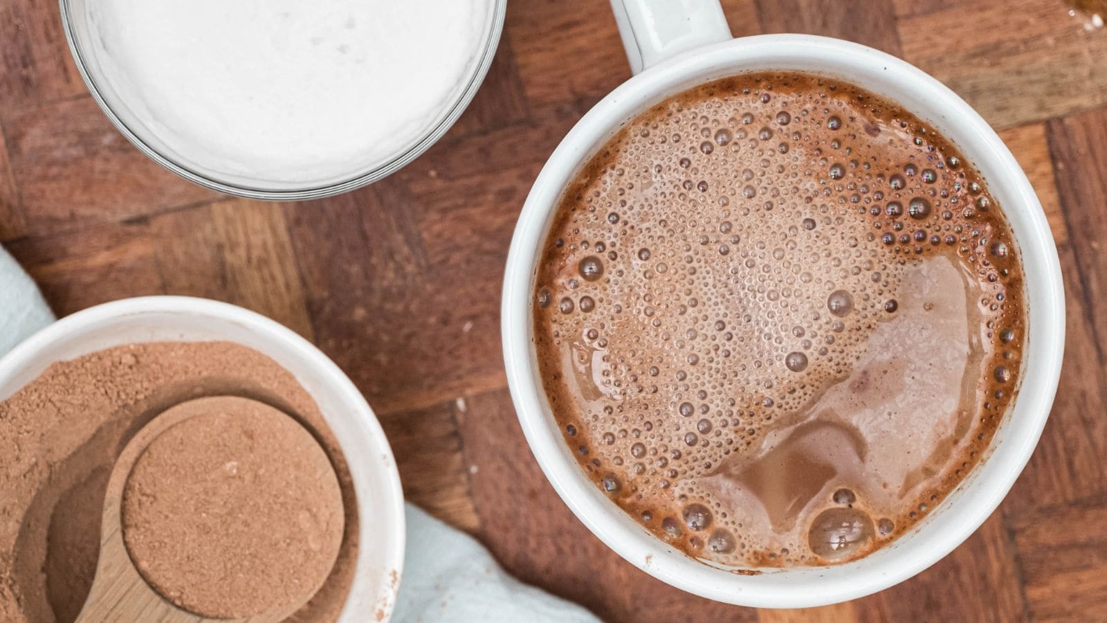 Easy Adaptogenic Mushroom Hot Chocolate