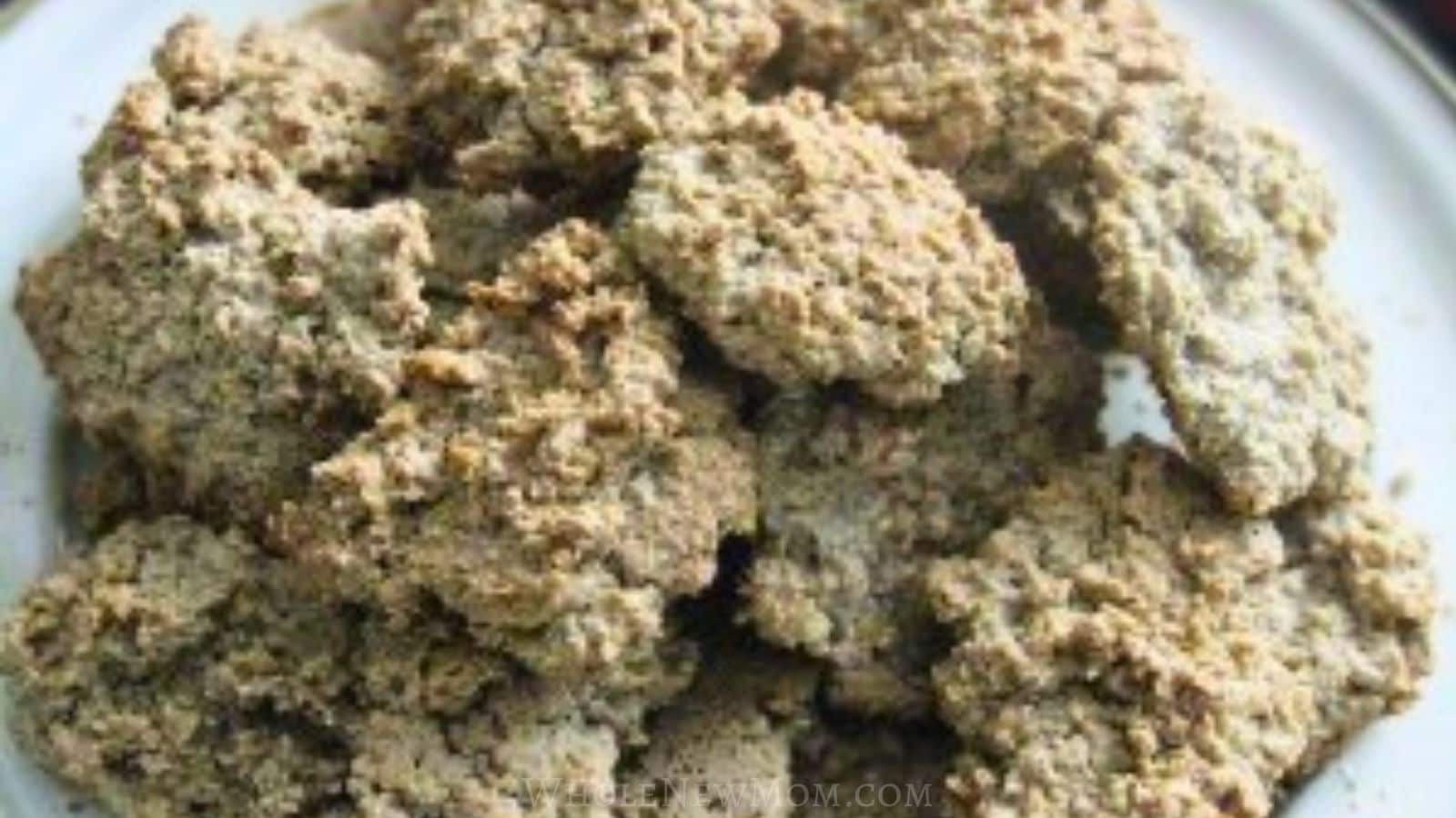 mini oat bran muffin tops.