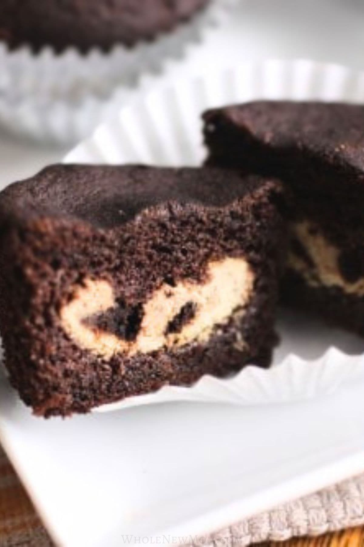 gluten free vegan chocolate cheesecake cupcakes