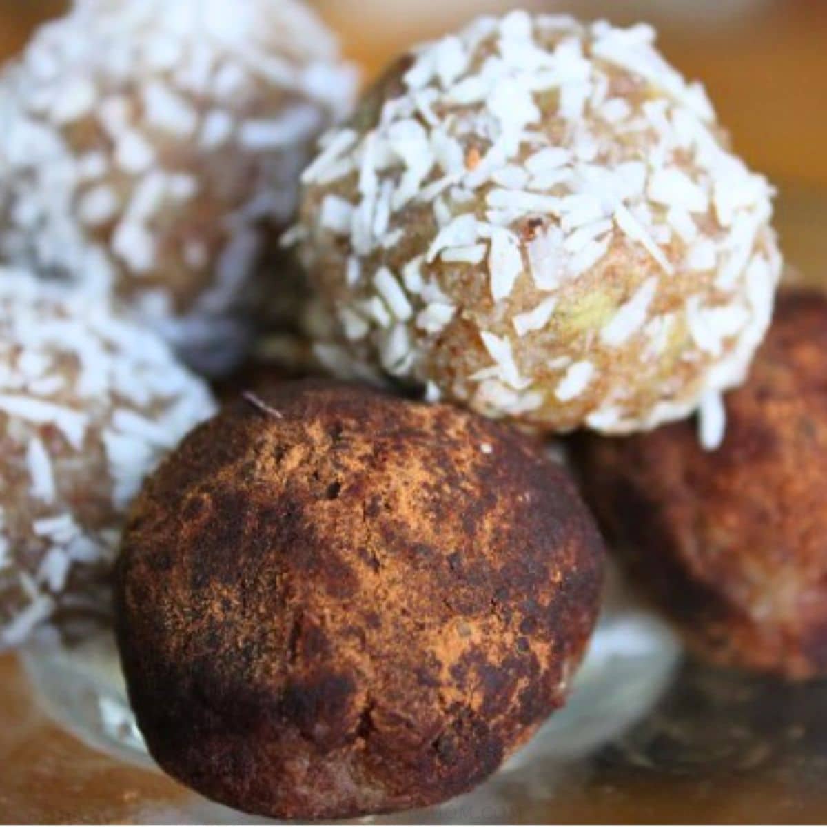 almond butter balls.