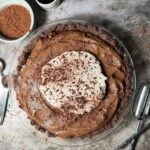 chocolate avocado pie.